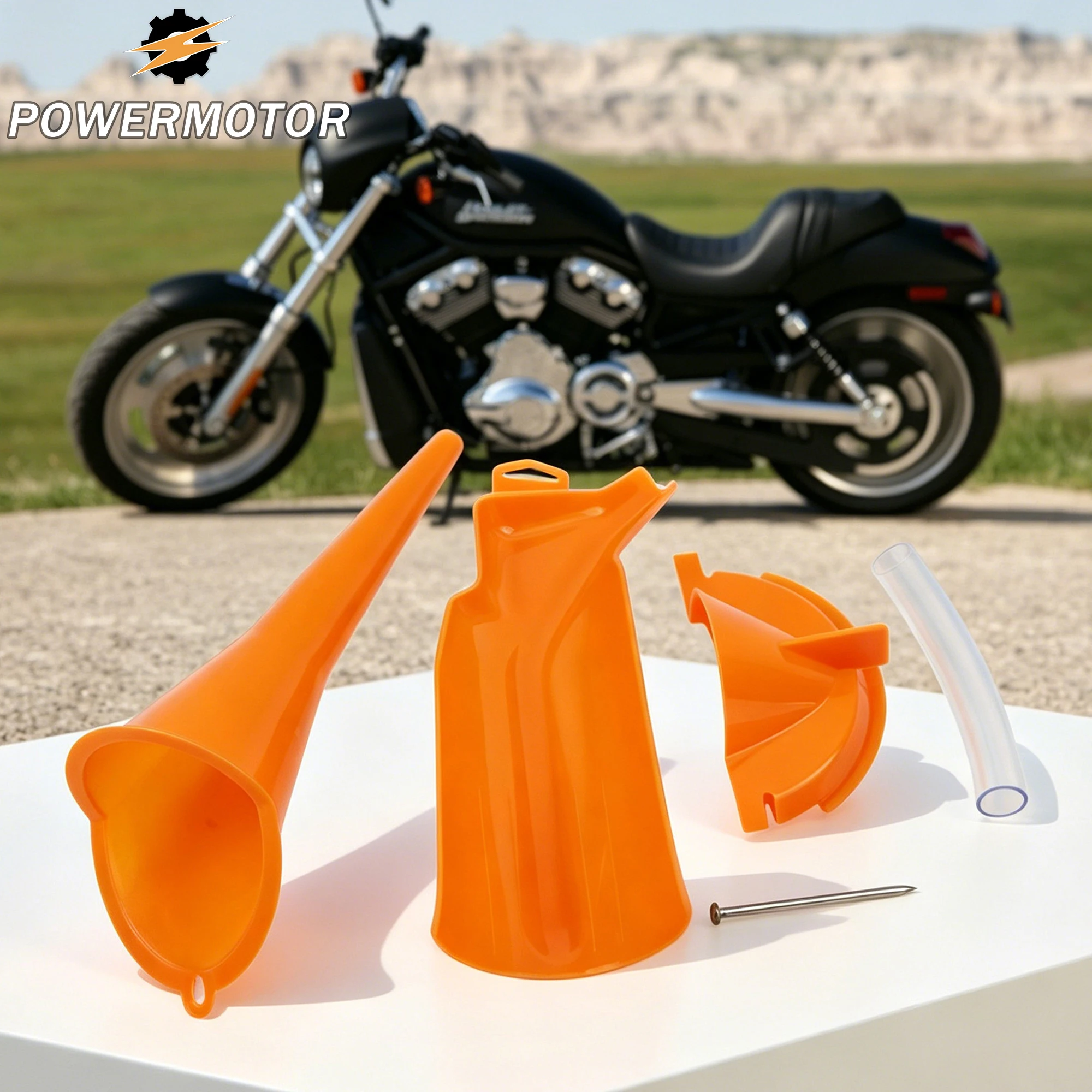 

For Harley Sportster XL883 Breakout FXSB Touring Softail Dyna Fill Primary Case Oil Fill Oil Funnel Derby Fill Cover Accessories