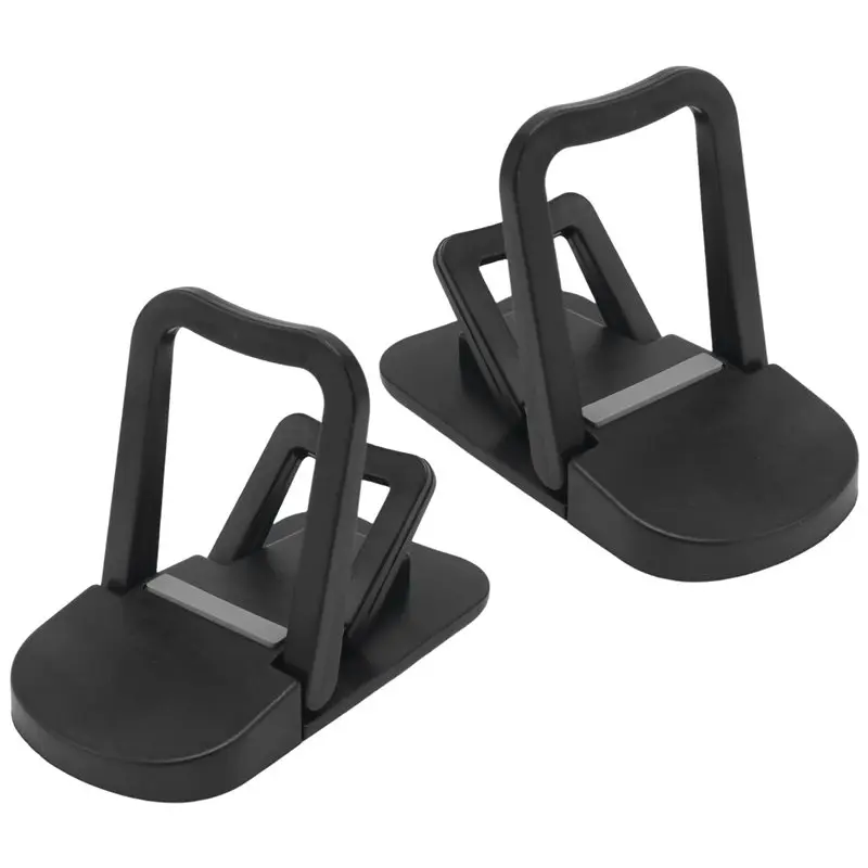 

AF91-2Pcs Portable Laptop Stand Computer Riser Lift Self-Adhesive Foldable Invisible Notebook Adjustable Height Stand