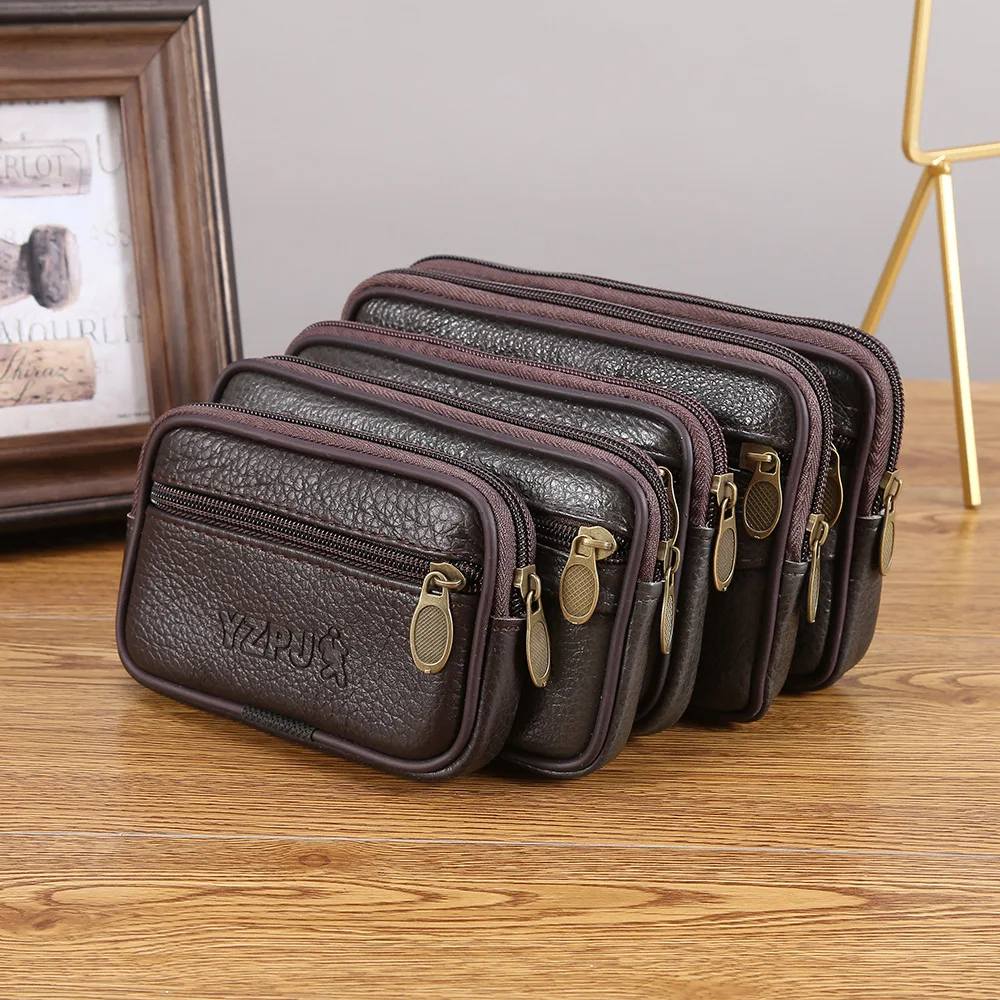 1pc PU Leather Smoking Bag Portable Cigarette Rolling Pouch Case Wallet Tip Paper Holder Acessórios para fumar