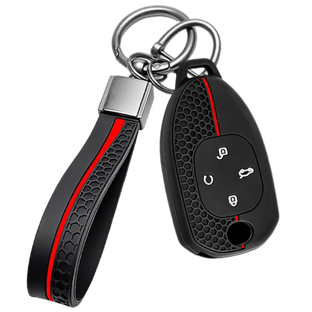 Silicone Car Smart Key Case Cover Shell For GAC Trumpchi GS4 GM8 GA3 GA6 GA4 GS5 GS3 Legend GS8 Empow J11 J12 J13 J14 J15 J16