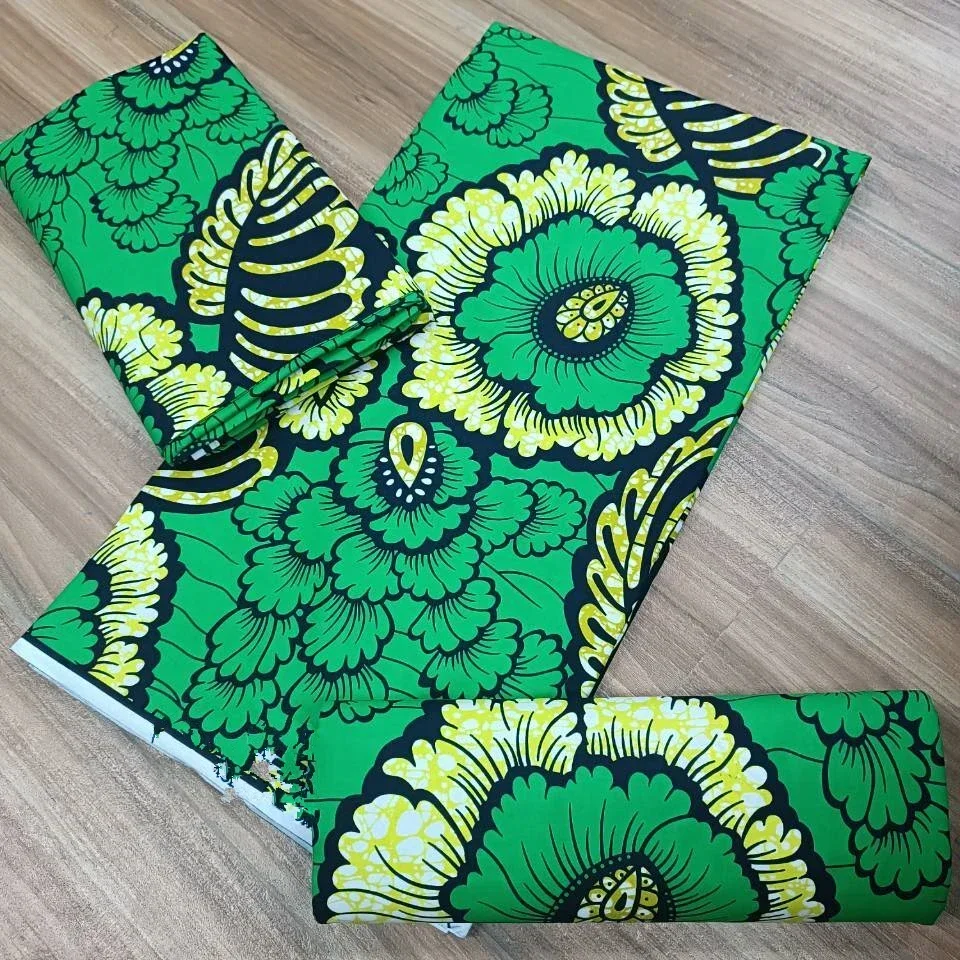 Hot Sale 100% Cotton Wax African Real African Cotton Wax Veritable African Print Fabric For Party Dress