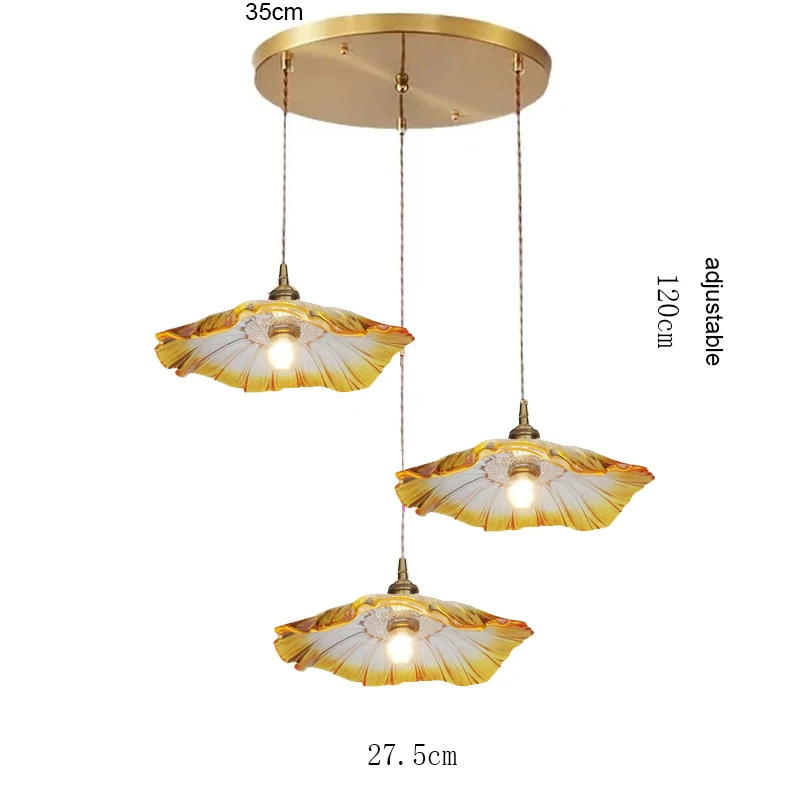 Multi-stijl groene glazen hanglamp eetkamer vintage plafondlamp glazen lampenkap moderne kroonluchter keukeneiland