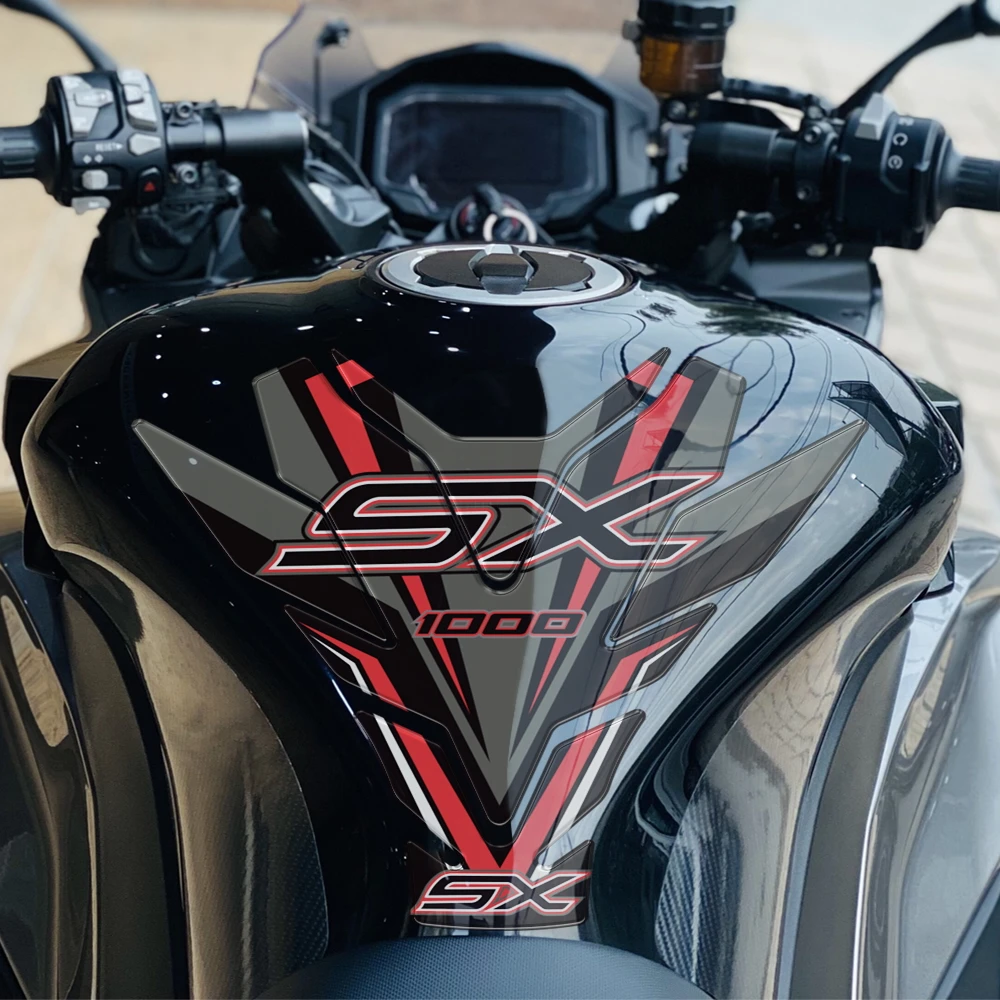 New For KAWASAKI Ninja 1000sx 2020 2021 2022 2023 2024 2025 Motorcycle Tank Pad Protector 3D Gel Paint Protection Stickers Kit