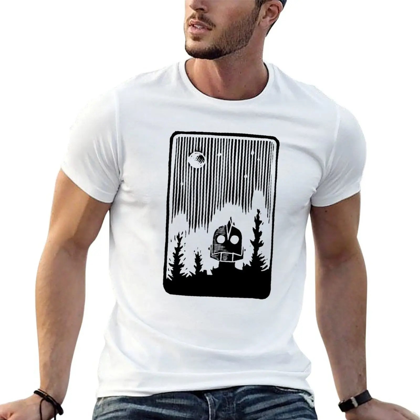 

Iron Giant Fitted Scoop T-Shirt anime t shirts oversize t shirts for man pack white T-Shirt