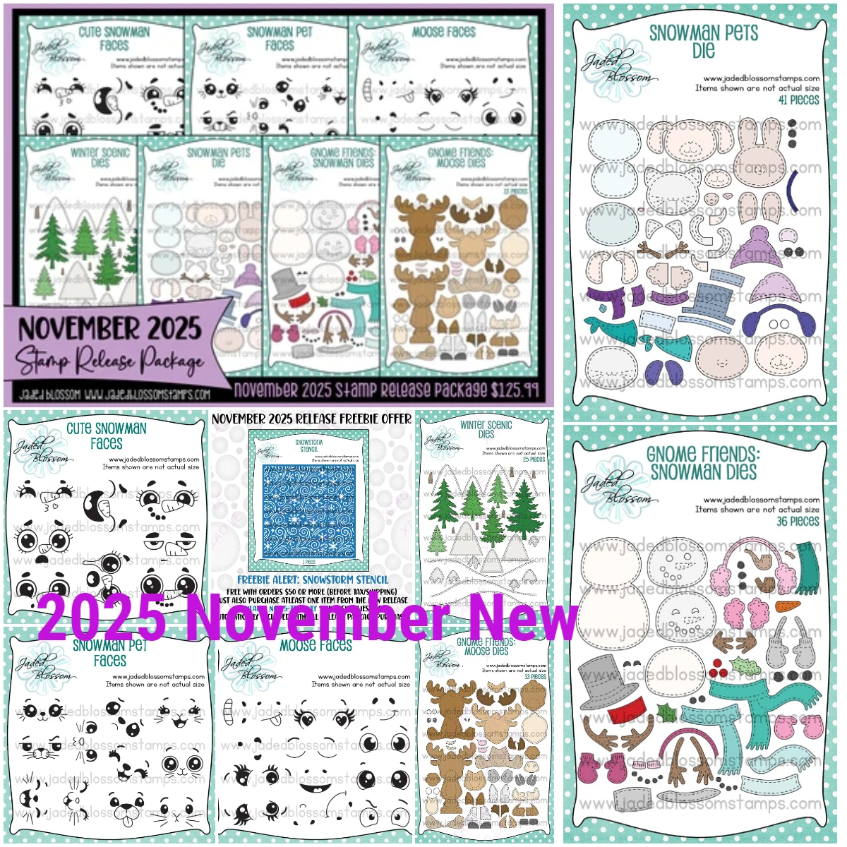 

November 2025 Stamp Release Package Gnome Friends Metal Cutting Dies Stencil Diy Scrapbooking Card Paper Handmade 2025 Holiday