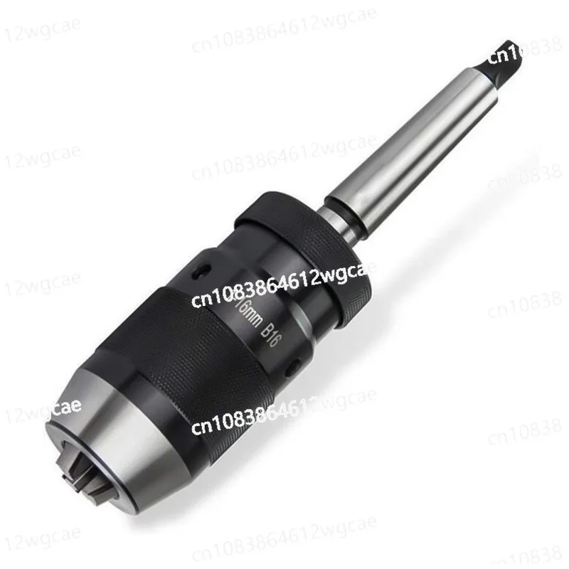 

MT2-B16 1-16MM MK2 Mandrel Live Core Drill Chuck Durable Taper Steel Self-tightening Keyless Accessory Lathe Tool