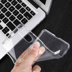 소니 Xperia 10 5 1 v IV III II Pro Ace 8 XZ4 케이스 유연한 소프트 크리스탈 클리어 투명 TPU 커버 초박형 충격 방지 쉘 펀드 10 최고의 판매 소니 Xperia 1 케이스 -17