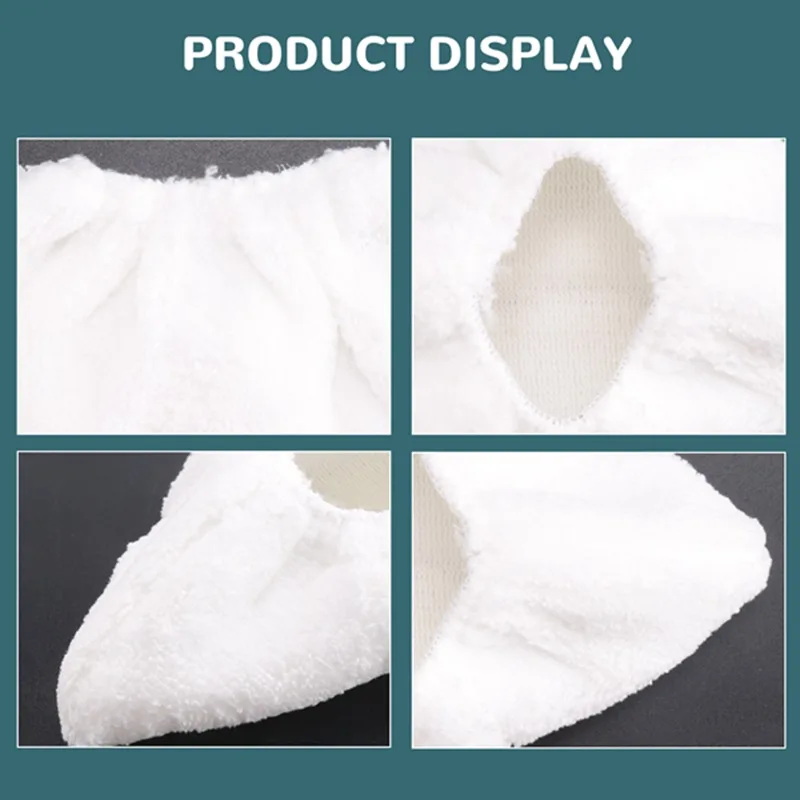 Suku cadang pembersih uap, 12 buah Cover-A19G handuk aksesori pembersih uap untuk KARCHER SC Series SC1/SC2/SC3/SC4/SC5