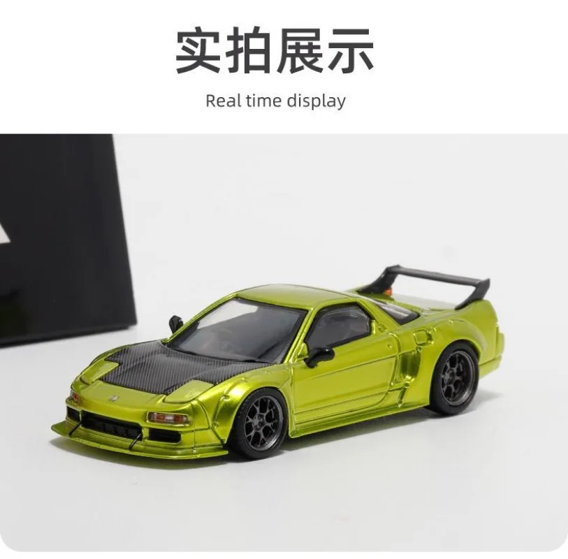 Diecast 1/64 Scaleรุ่นรถHonda NSX NA1รถรุ่นLBWK Honda Playยานพาหนะของเล่นสําหรับชายกล่องต้นฉบับ