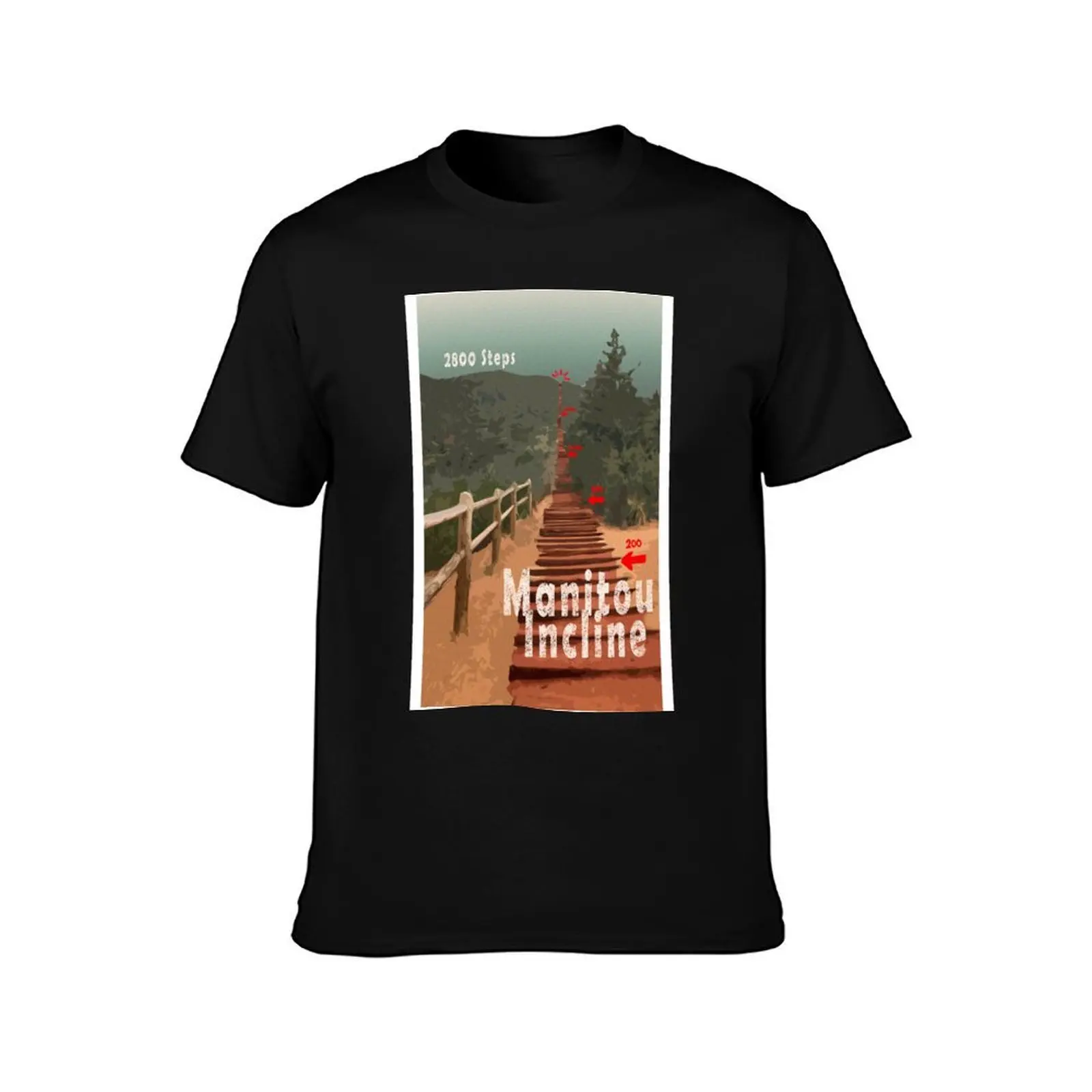 Manitou Incline Stair Hike T-Shirt Large Size Breathable Tee