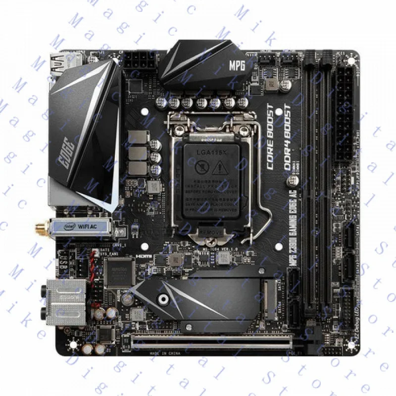 

UU ДЛЯ MSI MPG Z390i Gaming Edge AC LGA1151 DDR4 SDRAM Материнская плата Intel Z390