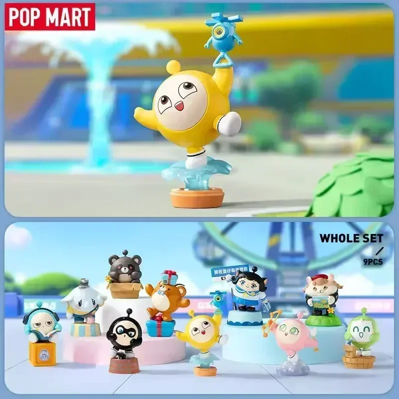

POP MART Eggy Party: Colorful Playland Classic Series Blind Box Guess Bag Desktop Decoration Cute Model Gift Girl Toys Anime