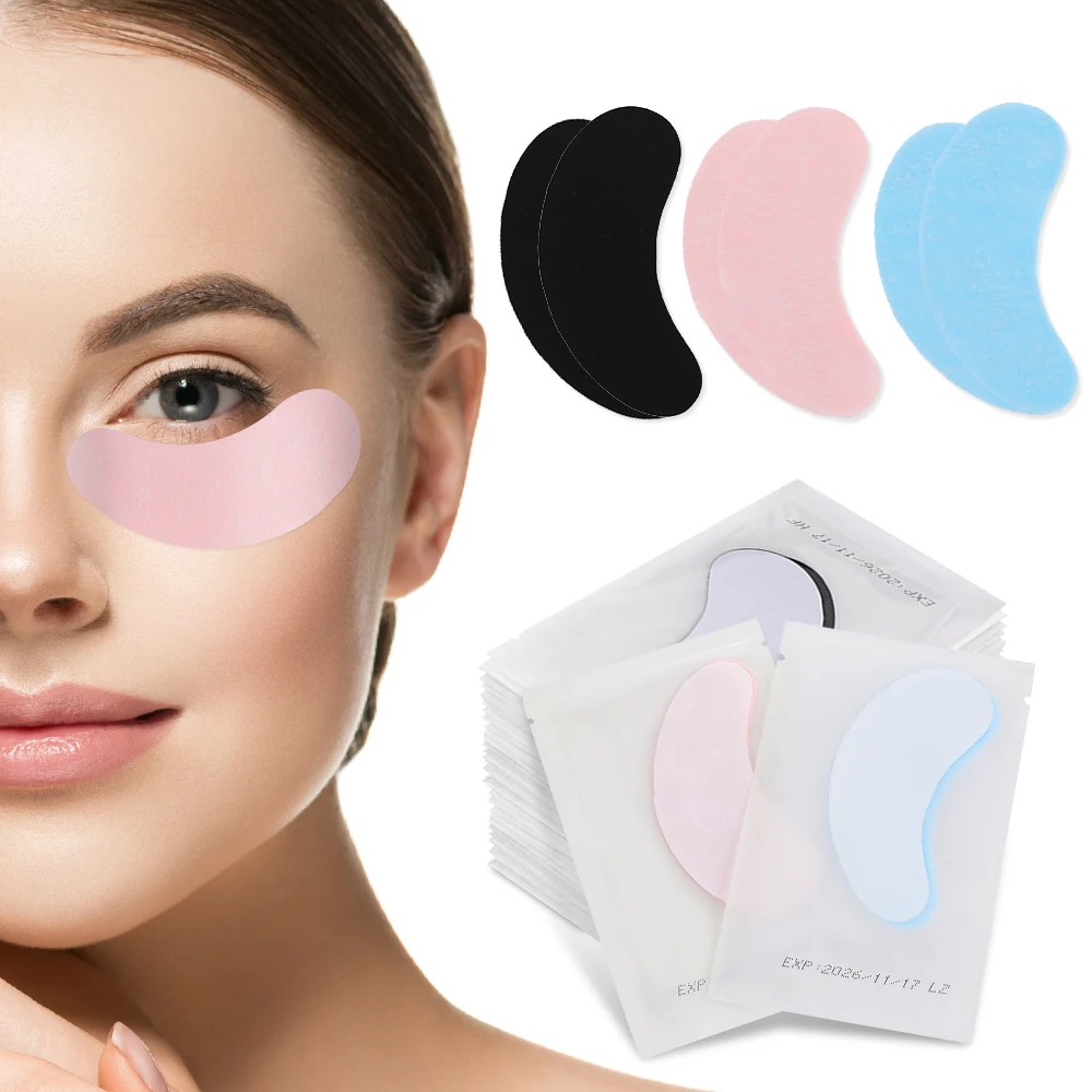 50 paia Idrogel Ciglia Patch Lash Lifting Eye Pad Estensioni Forniture Bende per gli occhi Trucco coreano Estensione delle ciglia Patch