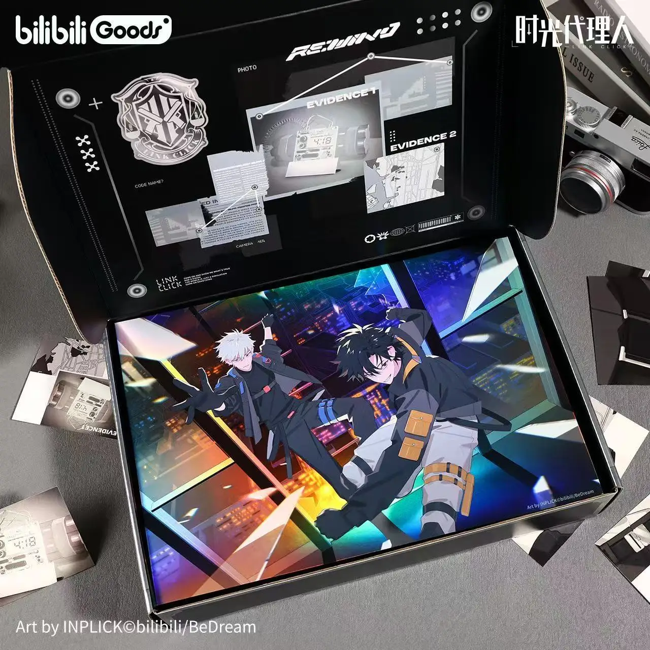 Sunsyea Link Click Shiguang Daili Ren Official Merch MOD RE:WIND Gift Box Charles Lucas Jo