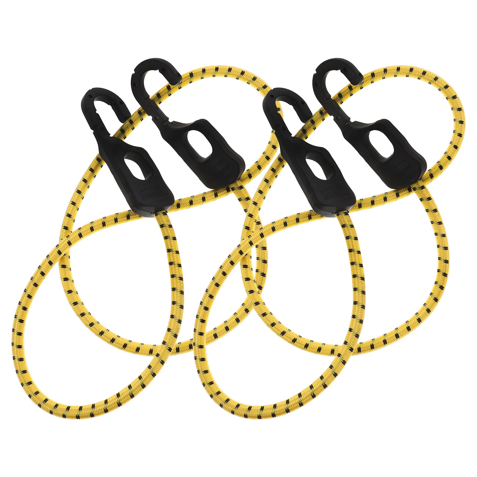 

2pcs Bungee Cord Hooks Elastic Straps Cargo Tie Downs Bike Luggage Fixing Belts Durability Practicality Stability Motorcycle