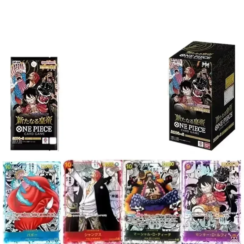 Newest Bandai Original Anime Booster Box One Piece OP09 OP10-PRB01 Awakening of The New Era Tcg Collection Card Child Toy Gift