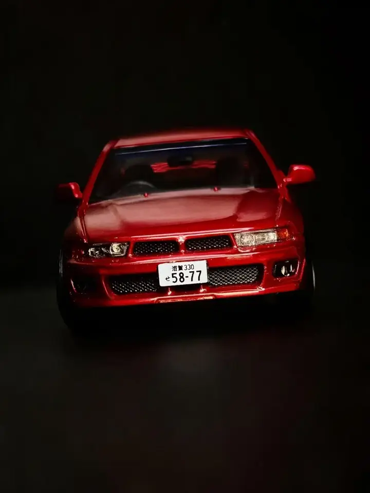三菱 ギャラン Galant VR-4 1/64 （レッド） New Bliss 1:64 Mitsubishi Galant VR-4 8th Gen Official Licensedin