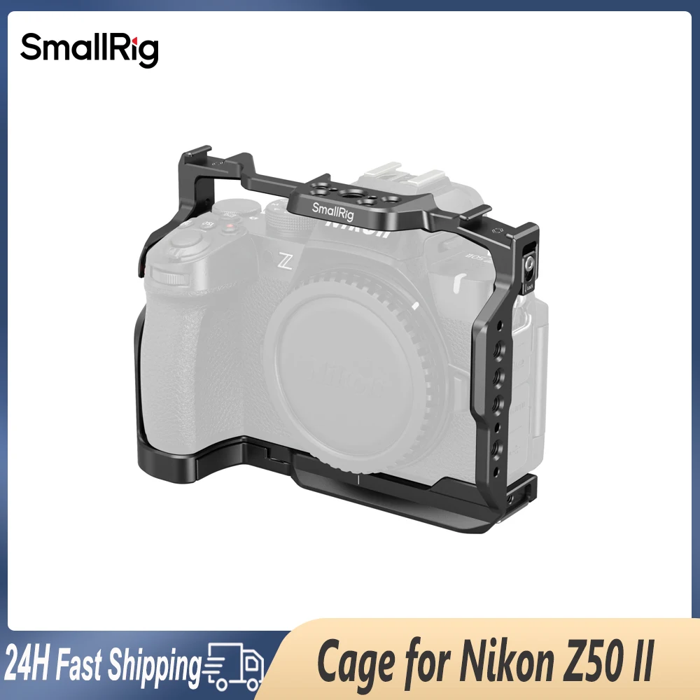 

Клетка для камеры Smallrig для Nikon Z50 II Arca-Swiss, быстросъемная пластина, кронштейн, опорная пластина с защитной пленкой из закаленного стекла