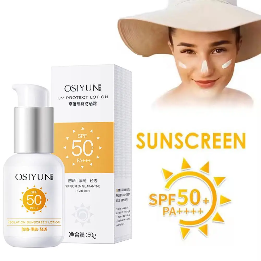 ครีมกันแดด Spf50ใบหน้าสดชื่นควบคุมความมันรังสีอัลตราไวโอเลตปกป้องไอโซเลทรังสีกันแดดมีประสิทธิภาพฉ N4A0