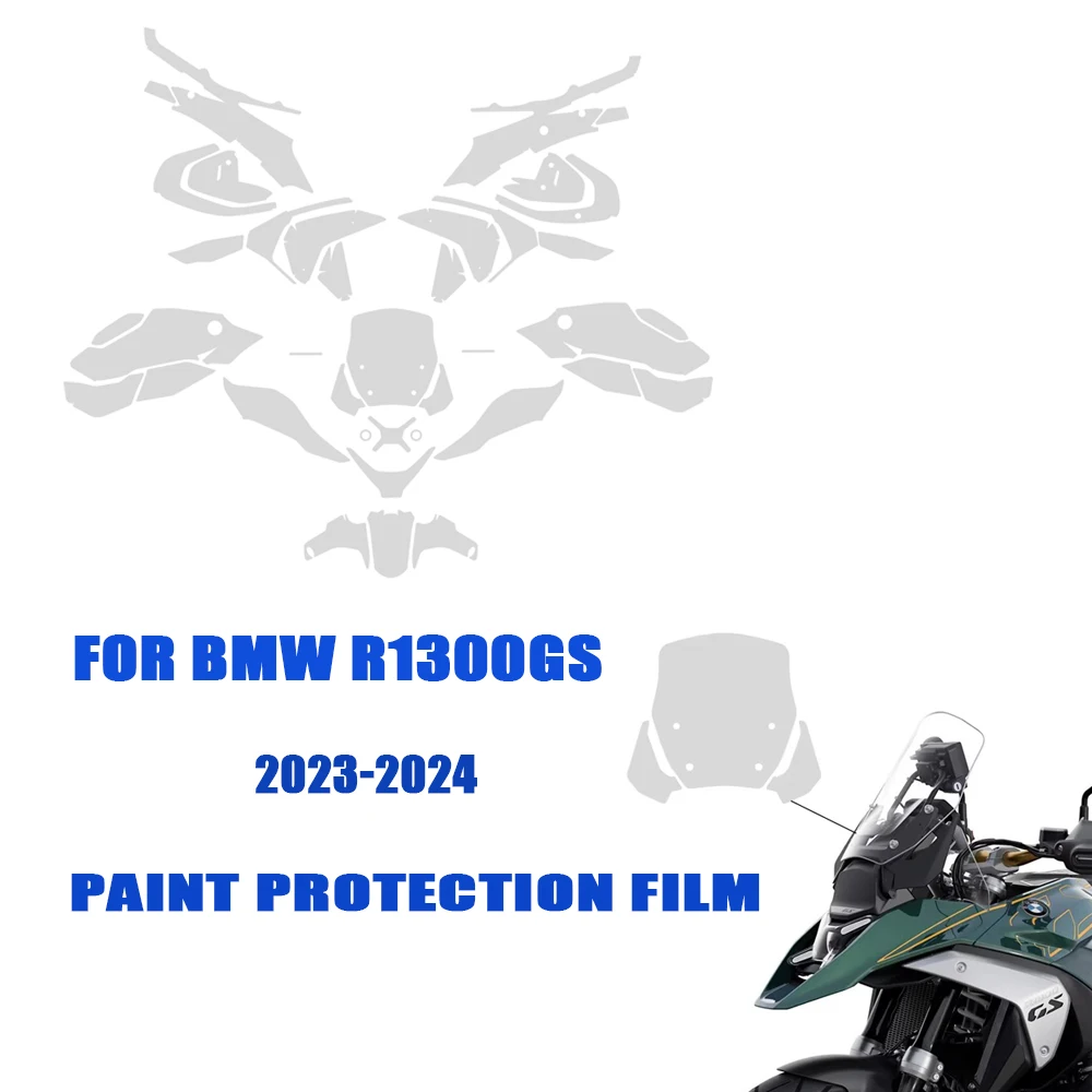 R1300 GS TPU Motorcycle Paint Protection Film 2023-2024 Accessories For BMW R1300GS PPF Fairing Invisible Set Body Protective Fi