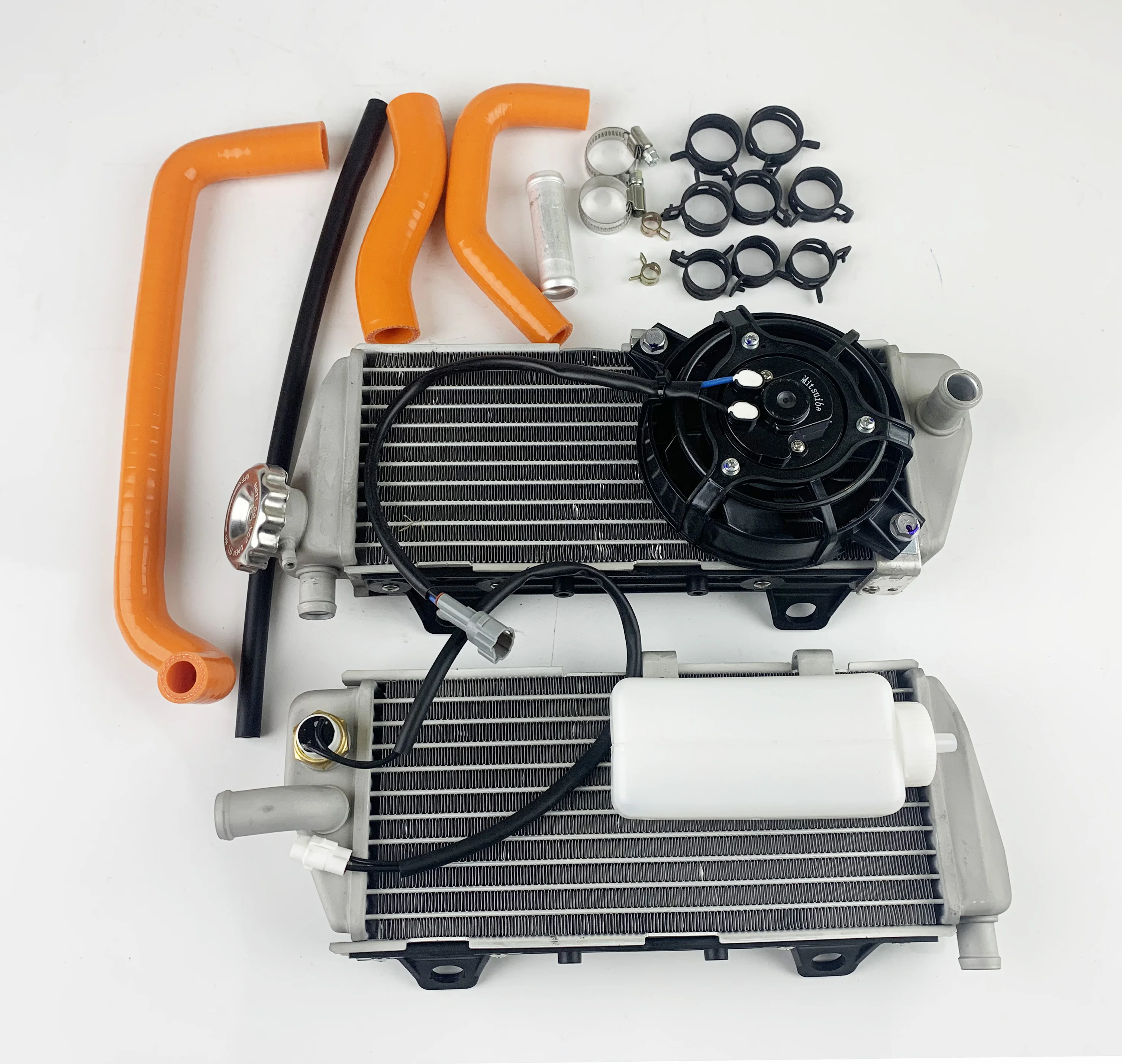 China Factory Direct Sale Customizable Ktm Motorcycle Water Tank Radiator Cooling System