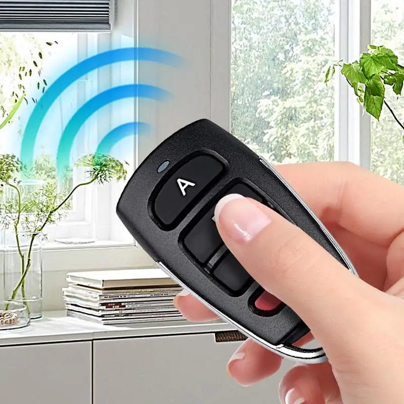 Pilot 433 MHz do elektrycznego sterowania bramą Urządzenie do otwierania bramy garażowej 4-przyciskowy powielacz Klonowanie drzwi Klucz inteligentny dom