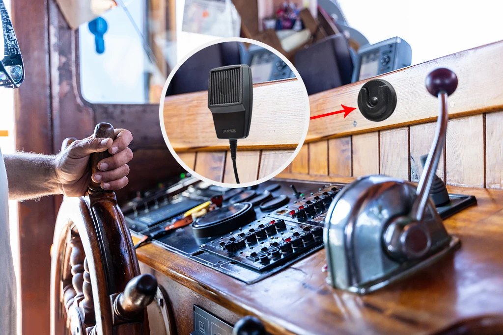 Handheld Walkie Talkie Schulter Lautsprecher Mic Halterung CB Tragbare Radio Gürtel Clip Halter Halterung Dashboard für Motorola Yaesu – Detail 3