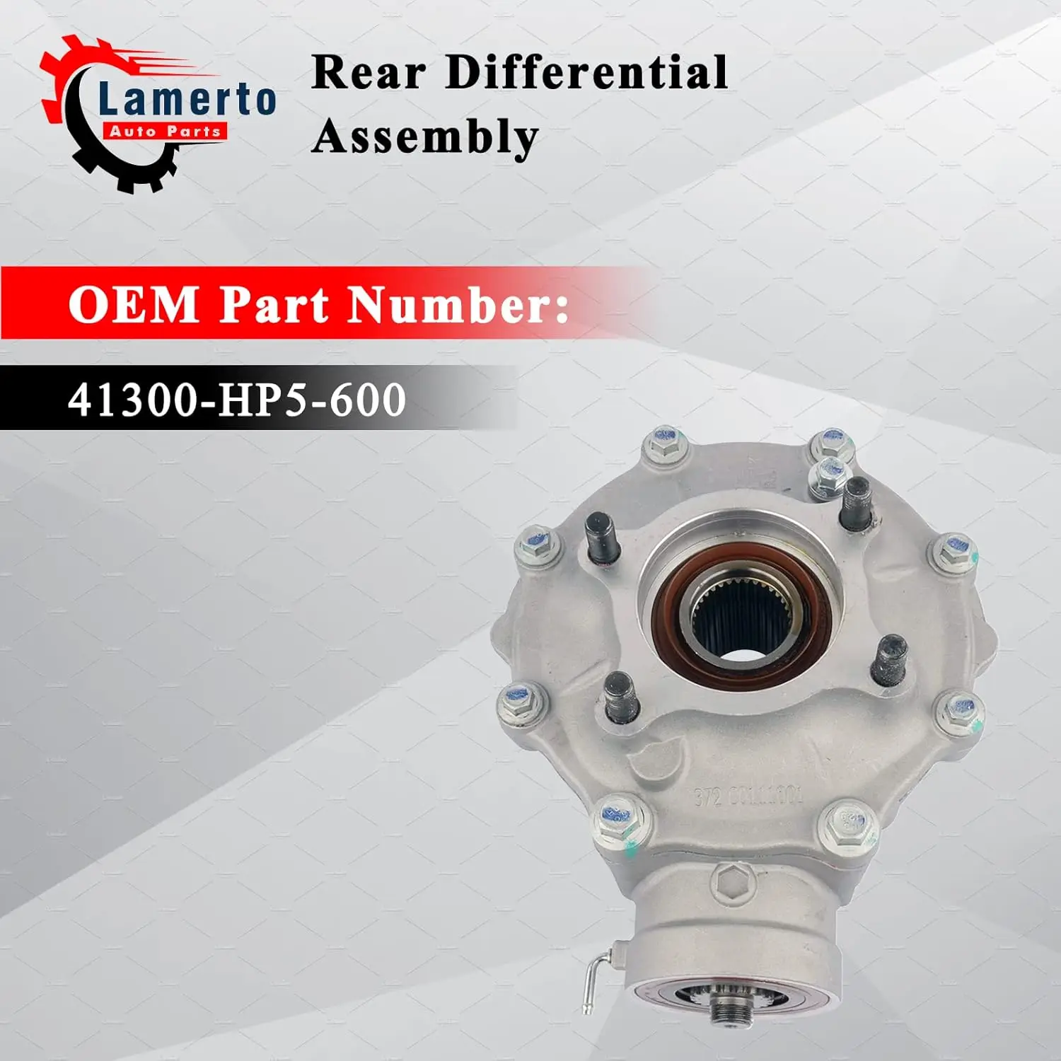 Conjunto diferencial trasero AP03 para Honda TRX420 Rancher 2007-2013 41300-HP5-600 41300HP5600