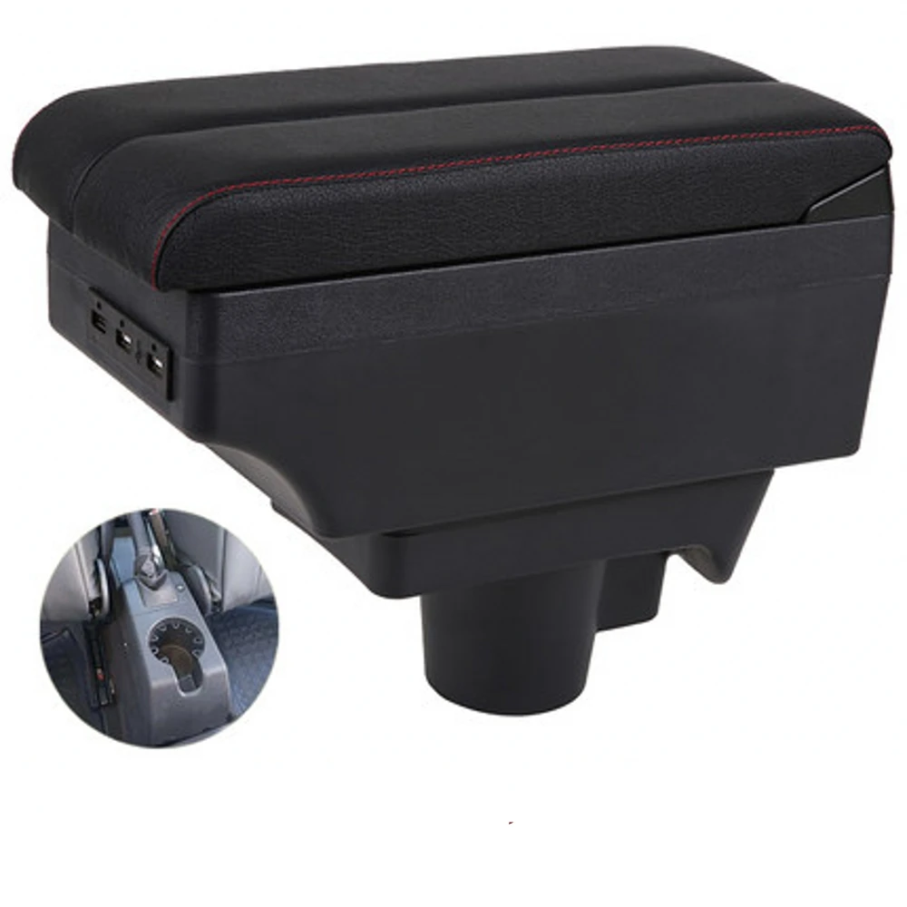 Opel astra 2011 Armrest Box Elbow Rest Center Console Storage with Phone Charging USB Interface Cup Holder