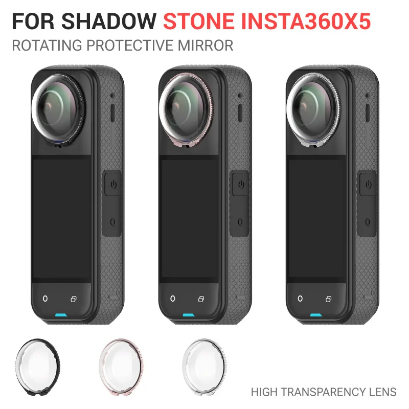 

Защитная пленка для объектива для экшн-камеры Insta360 X5/X4, устойчивая к царапинам и ударам, антибликовая, прочная защита для съемки на открытом воздухе