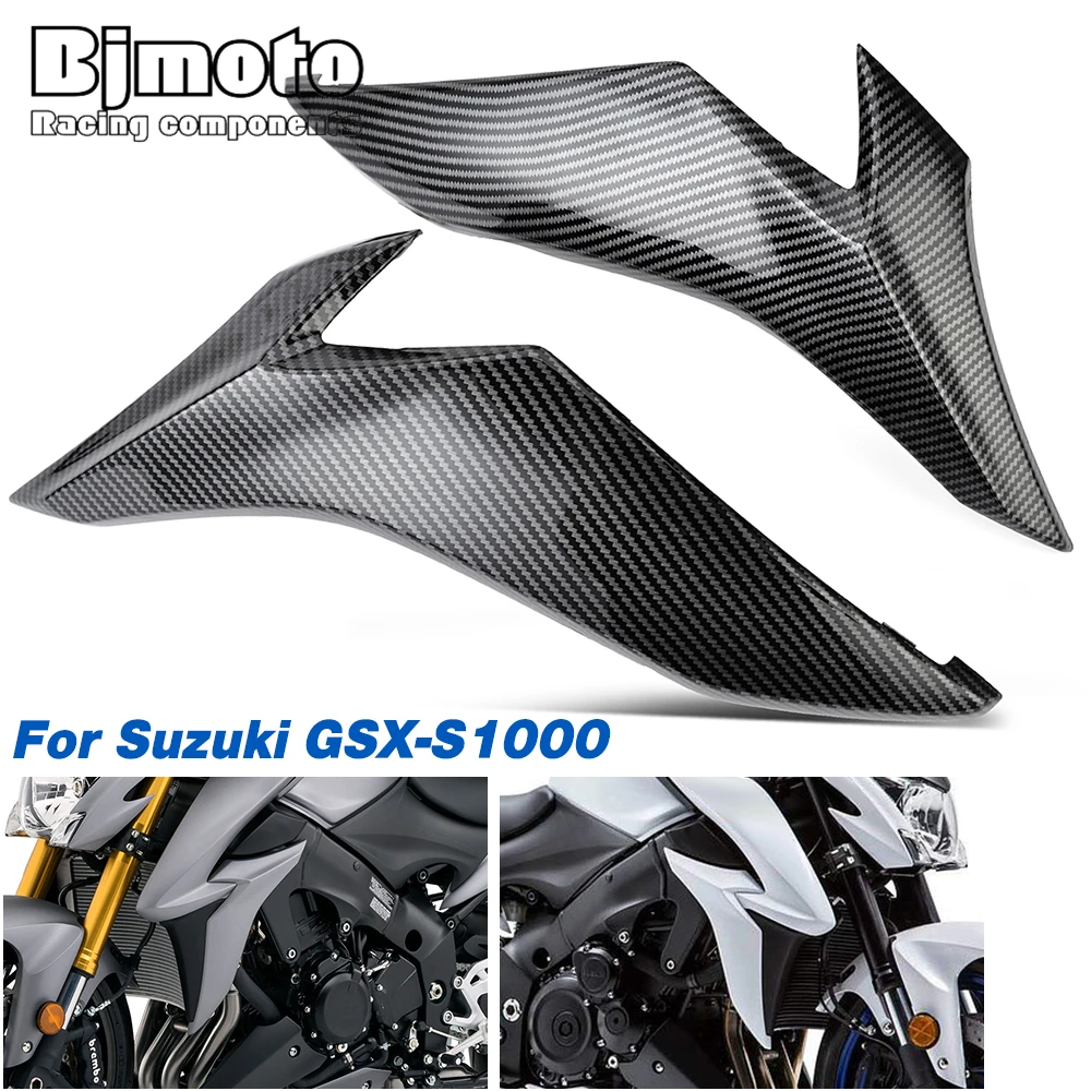 

For SUZUKI GSX-S1000 GSX-S GSXS GSX S 1000 GSXS1000 Radiator Side Cover Cap Panel Fairing Guard Cover 2015 - 2020 2019 2018