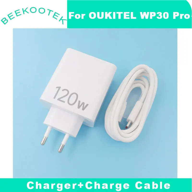 OUKITEL WP30 프로 충전기, 공식 급속 충전 어댑터, OUKITEL WP30 프로 스마트폰용 USB 케이블 데이터 라인 부품, 신제품