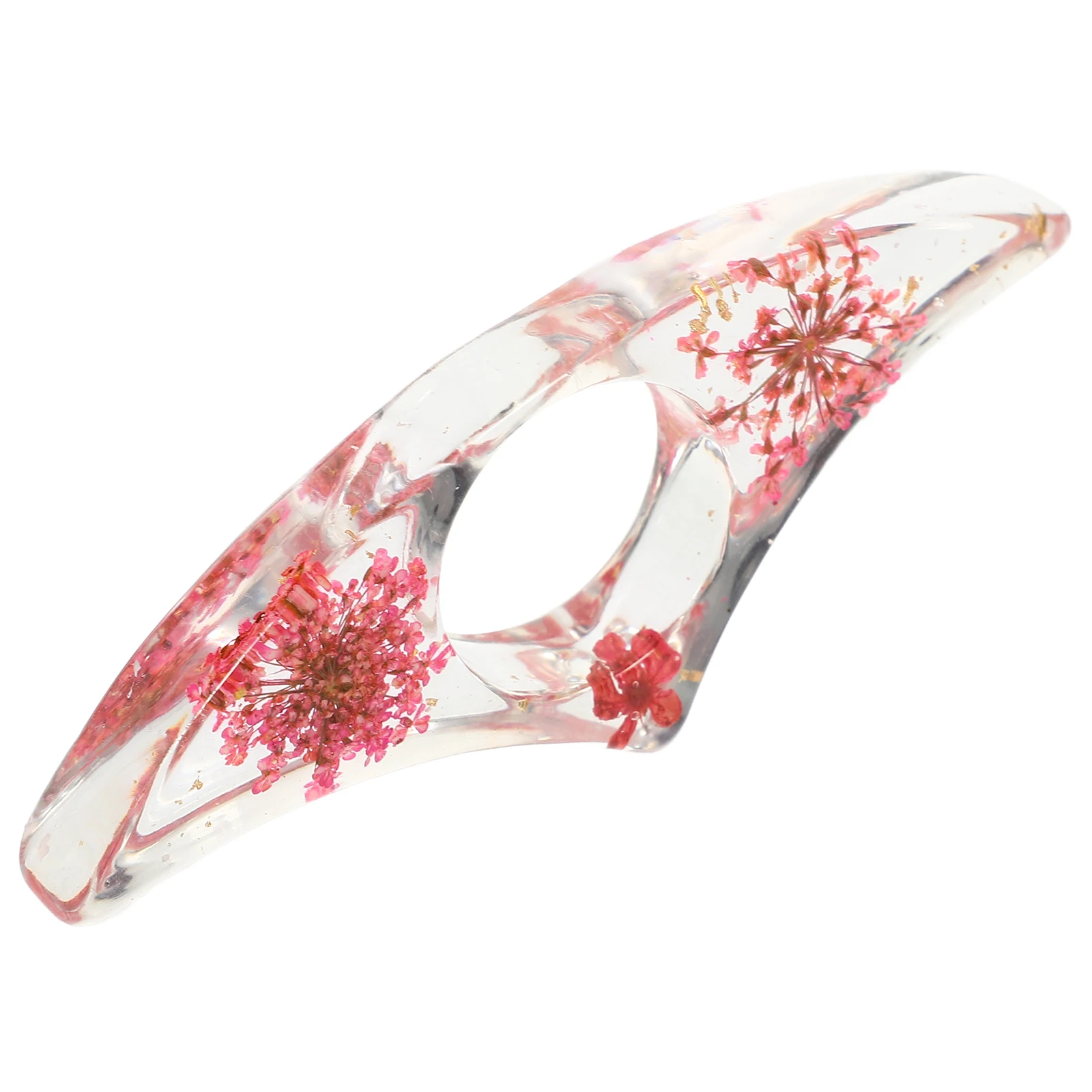 フラワーブックマーク読書アクセサリー、親指ブレースリング、プラスチックページオープナー用の小さなホルダー、多機能スパイダー学生棚