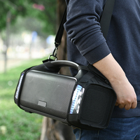 Portable Speaker Case Nylon Fall-proof Sling Speaker Case with Adjustable Shoulder Strap Accessories for Tribit StormBox Blast