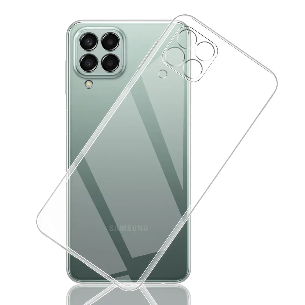 Funda de silicona transparente para Samsung Galaxy M53, carcasa suave para Samsung M52, M33, M31, M30S, M23, M21, M12, M11, M31 Prime