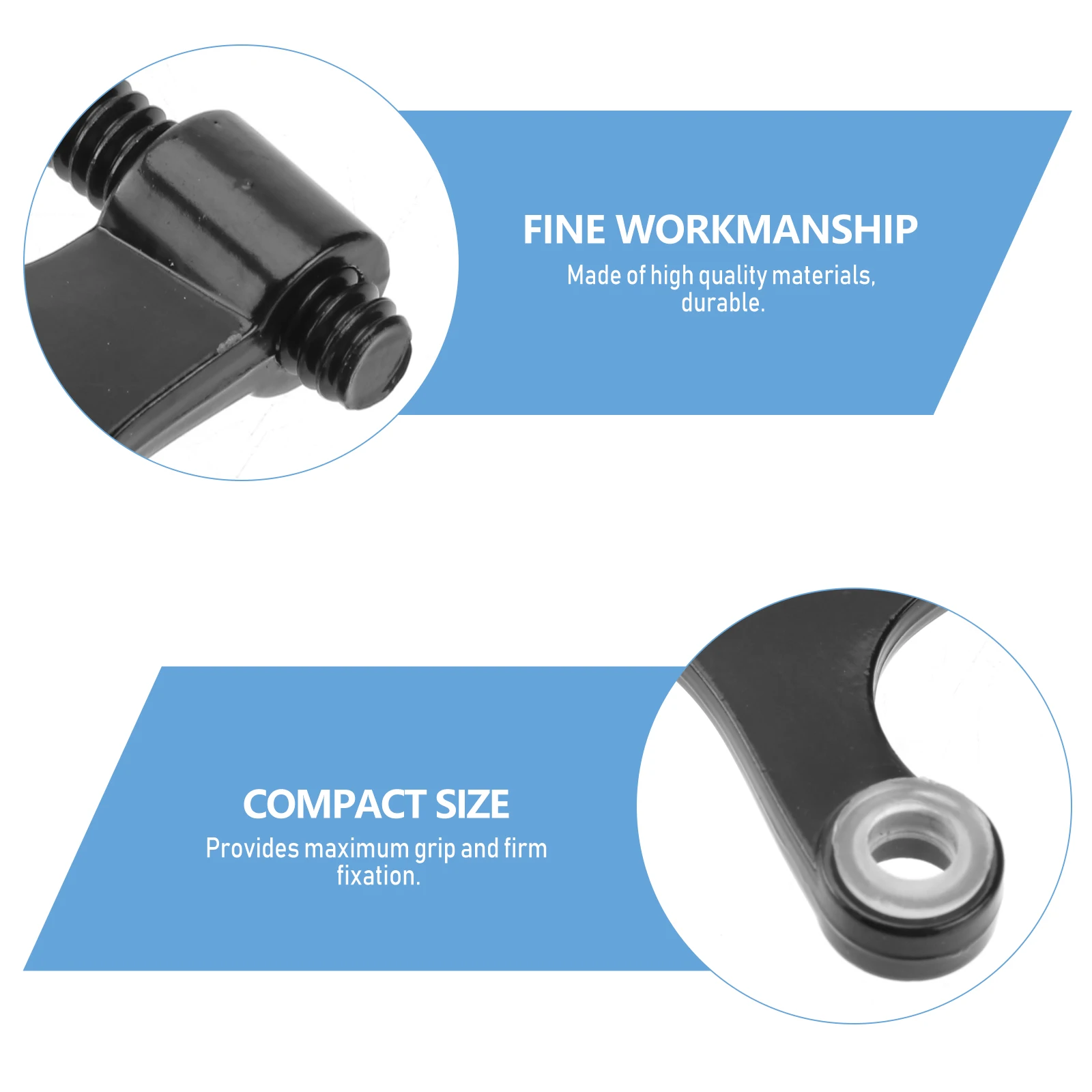 

1pc Zinc Alloy Doorstops Wall Mount Door Holder Sturdy Rubber Tip Doorstopper Noise Reduction Wall Protector for Home