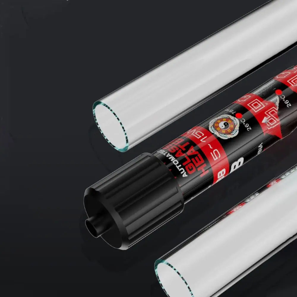 5/10/15W Submersible Heater Rod Automatic Constant Temperature Mini Heating Rod 26°C Low Water Level Thermostat Heater Fish Tank