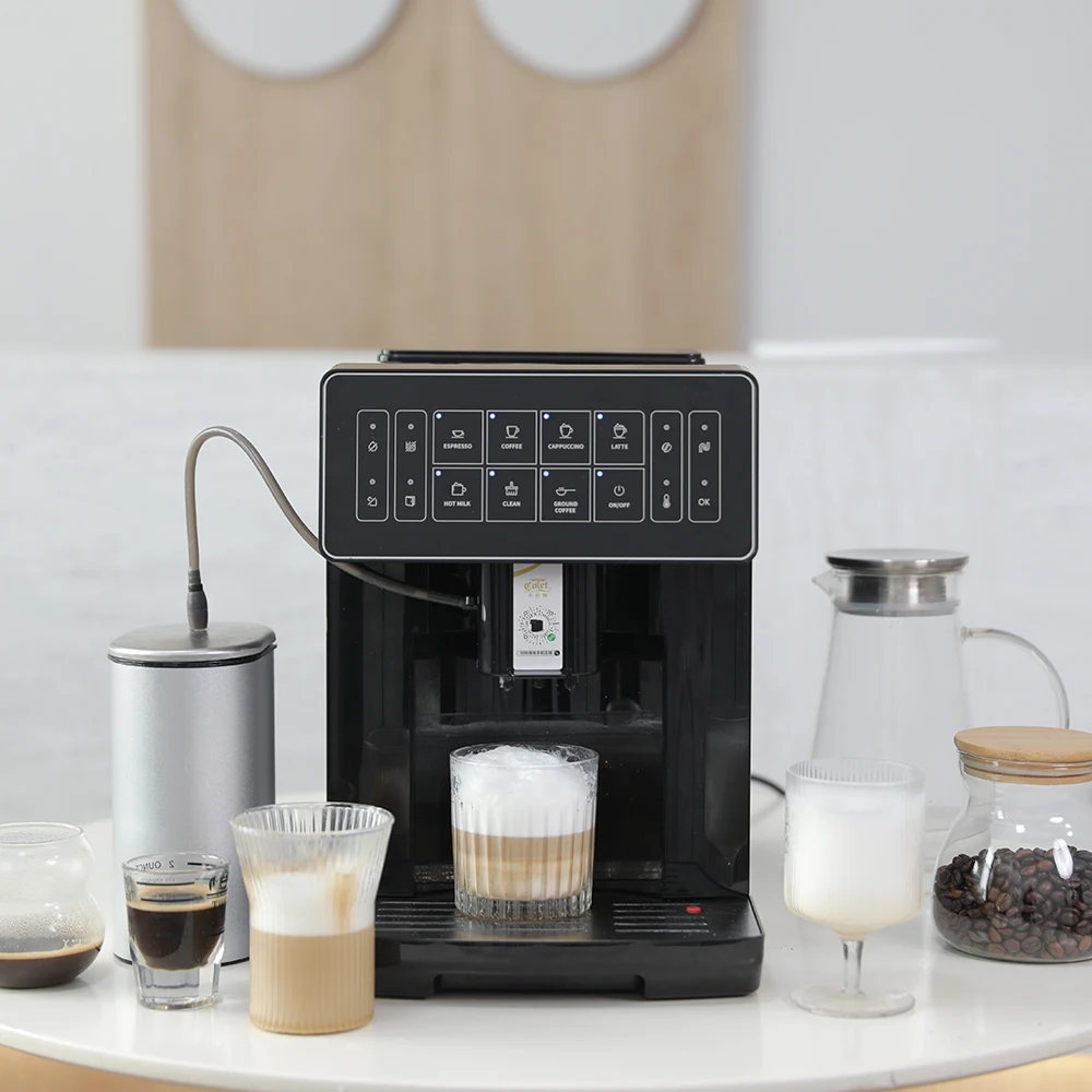 19 bar Italy Pump Bean to Cup Cappuccino Latte Espresso Fully Automatic Coffee Machine