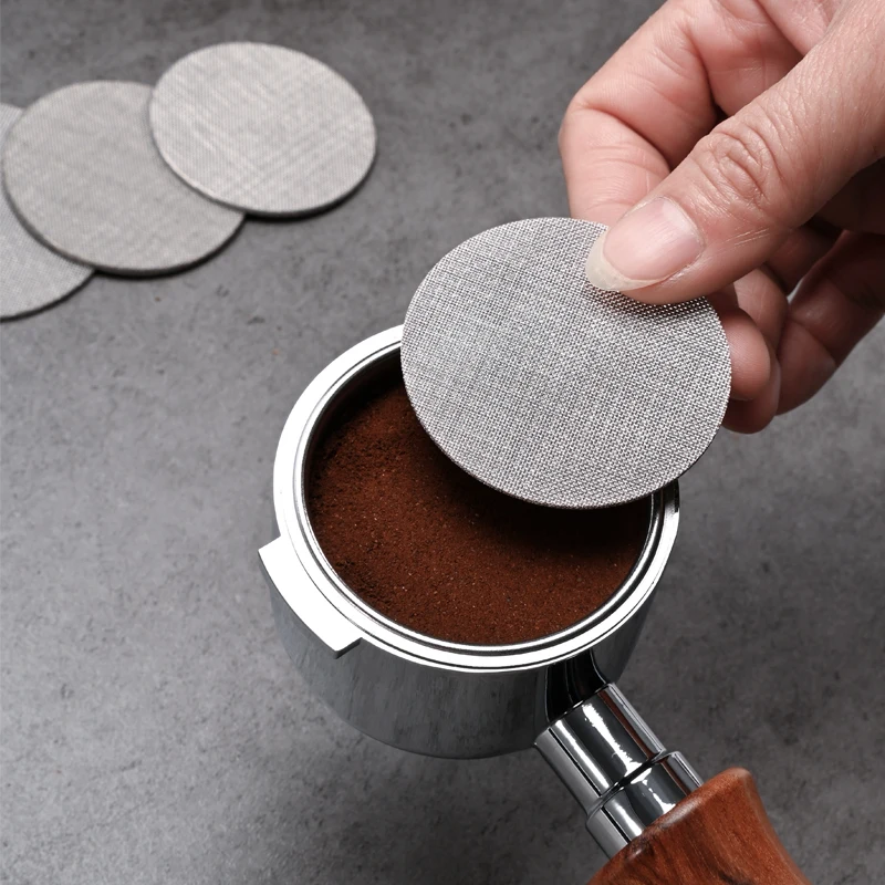 Reusable Espresso Puck Screen Filter Contact Shower Mesh For 51MM 54MM 58MM Breville Portafilter Barista Machine Accessories