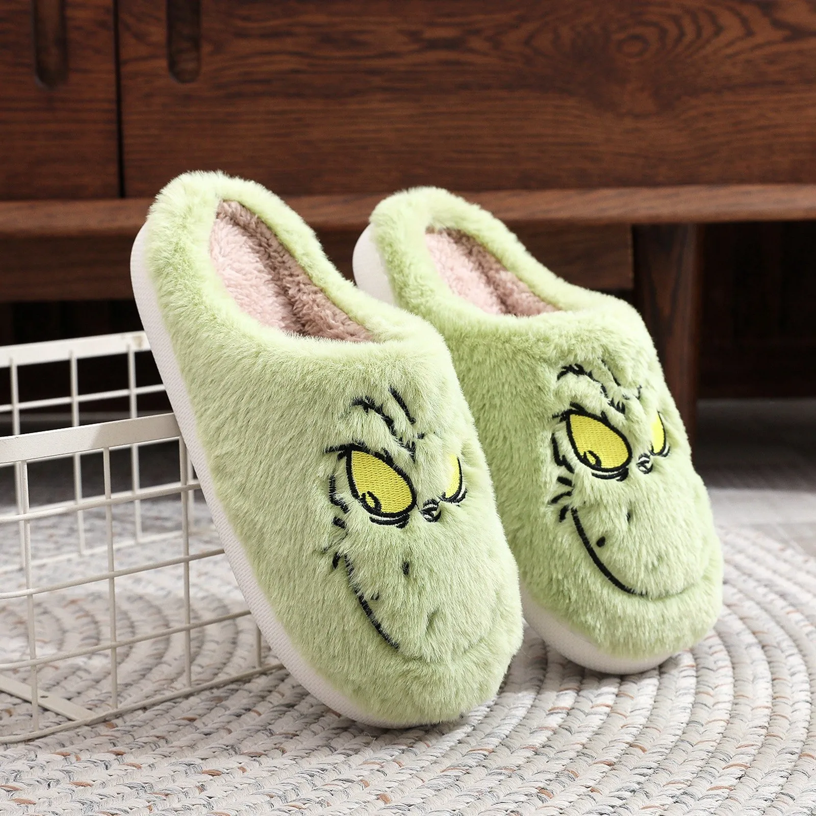 Women's Cotton Slippers Warm Home Cute Soft Plush House Slippers Hot products popular choice  Showing Charm Gifts For Friends