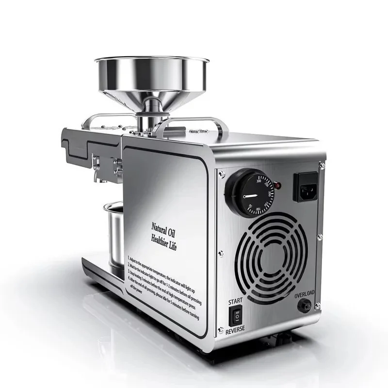 Groundnut Corn Peanut Oil Press Prickly Pear Seeds Oil Press Cold Oil Press Machine for Home Use