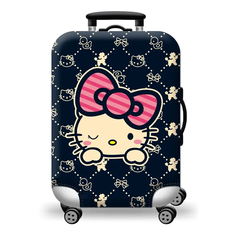 Hello Kitty Suitcase Cover Travel Suitcase Elasticity Fashion Dust-proof for 18-32 Inch Trolley Case Protective Case Accessories