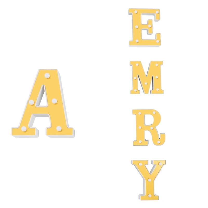 Marry Me Gold Letter Modeling Light LED Decorative Light Proposal Festival Birthday Party Confession Layout Lighting