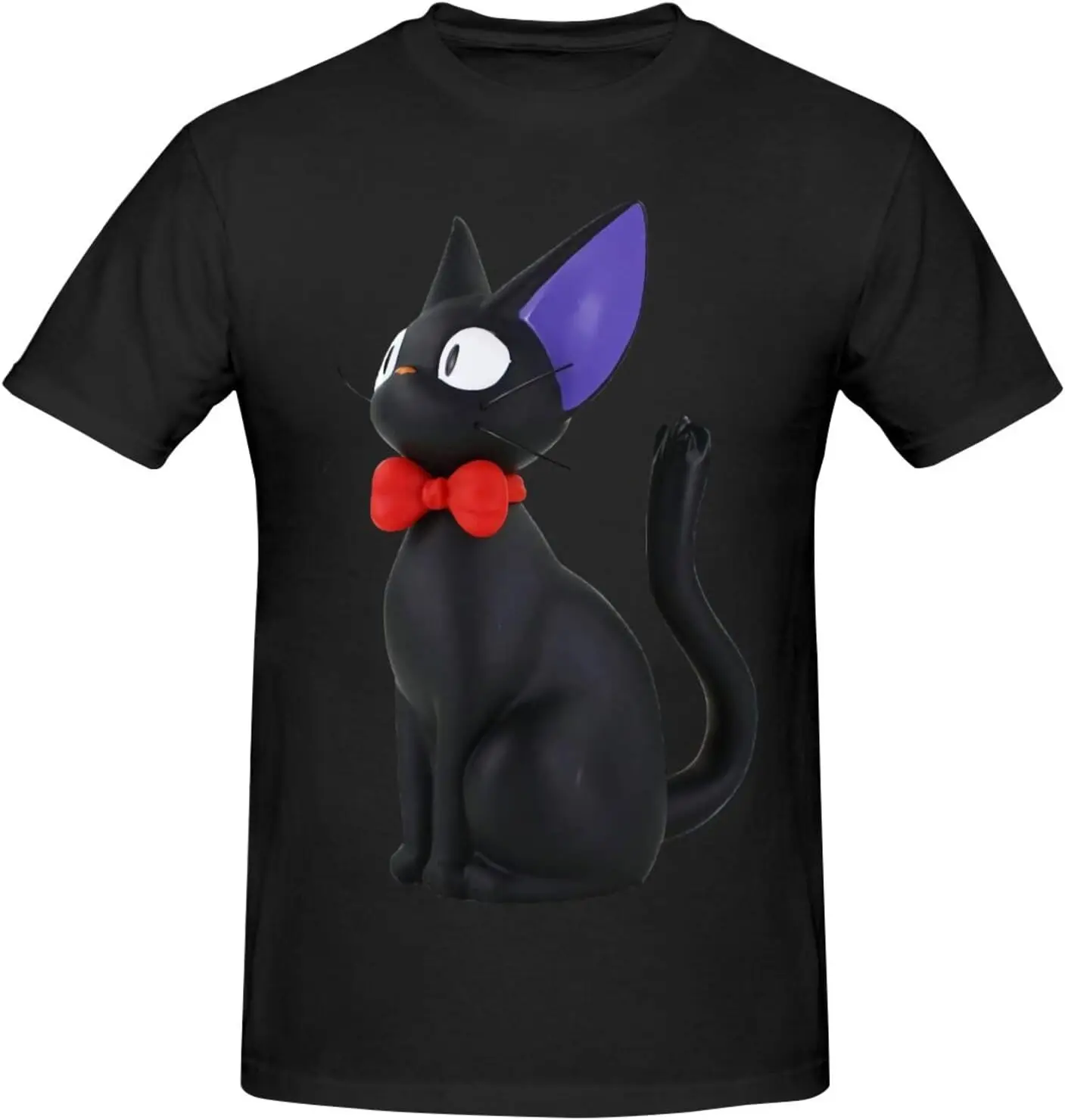 Men's T Shirts for Kiki cat Delivery Service Tee,Hip hop top Short Sleeve Shirt