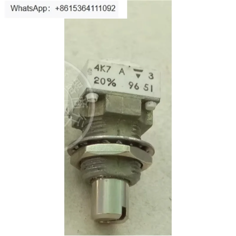 

4K7 A 20% Sealed Single Potentiometer 4.7K Shank with Thread Length 16MMX6MM Round