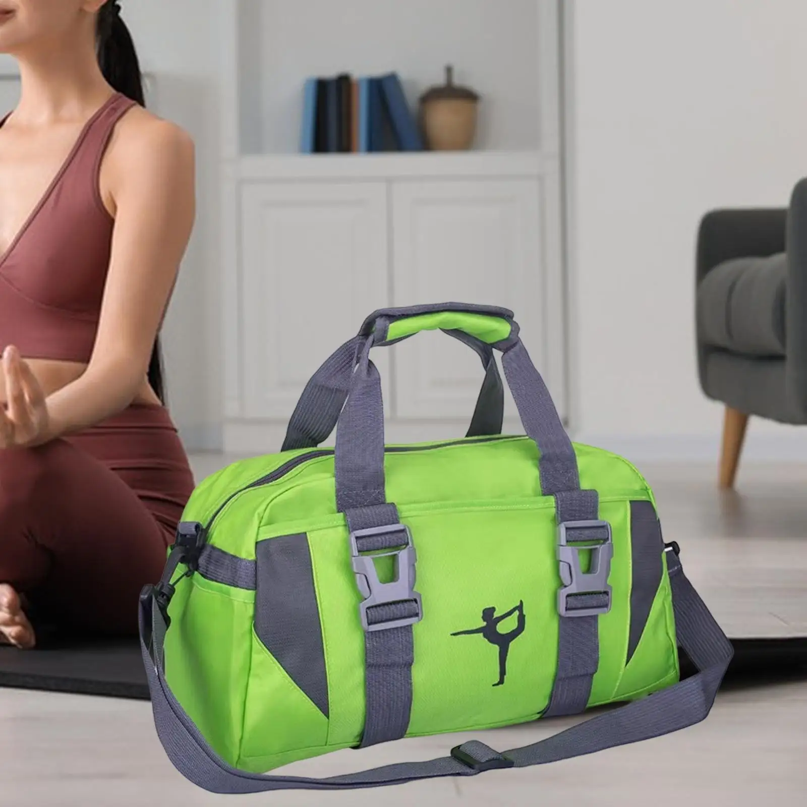 

Sports Gym Bag Carry on Overnight Bag for Toiletry Handbag Adjustable Shoulder