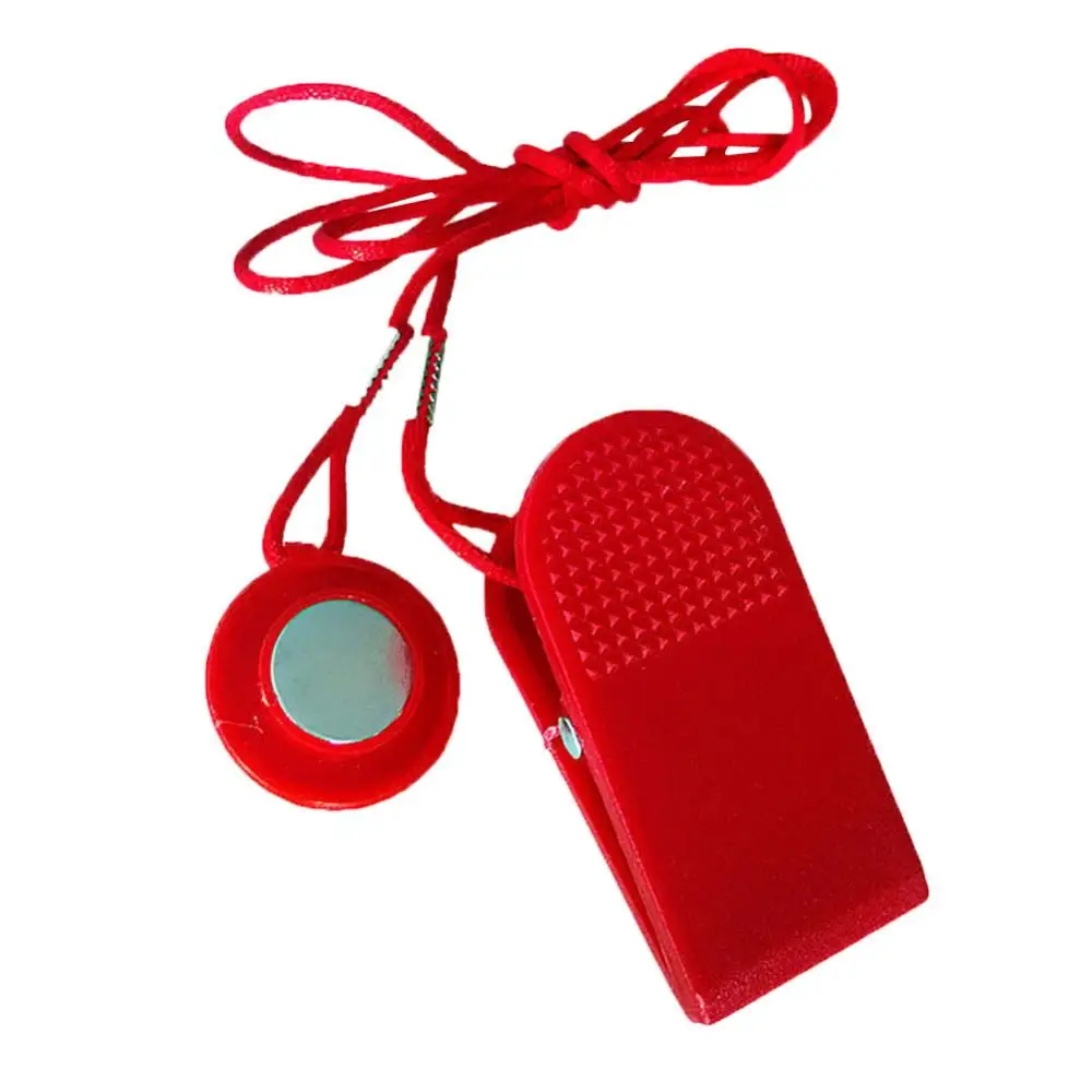 Clé de sécurité magnétique universelle pour tapis roulant, interrupteur de verrouillage, équipement de fitness, machine de course, 1m