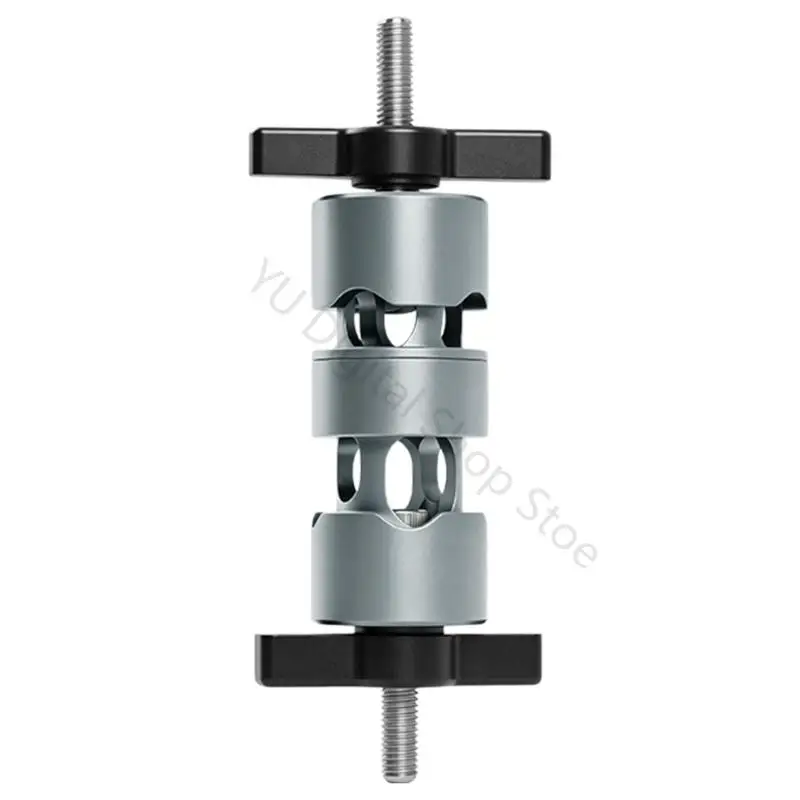 96BA Zweigelenk-Monitorlicht-Kamera-Stangenklemmhalterung, Metallhalterung mit Feststellknöpfen für 10-mm-15-mm-Stangensysteme – Detail 9