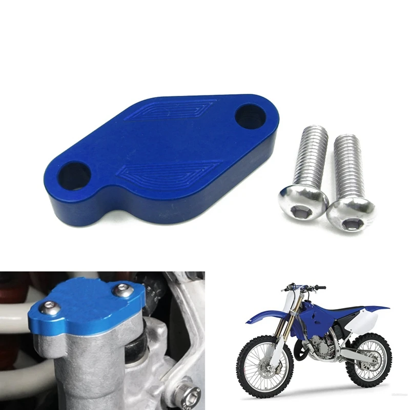 For Yamaha Raptor 700R YFZ450R Parking Brake Blockoff Plate Motorcycle Parts Rear Brake Master Cylinder Cover