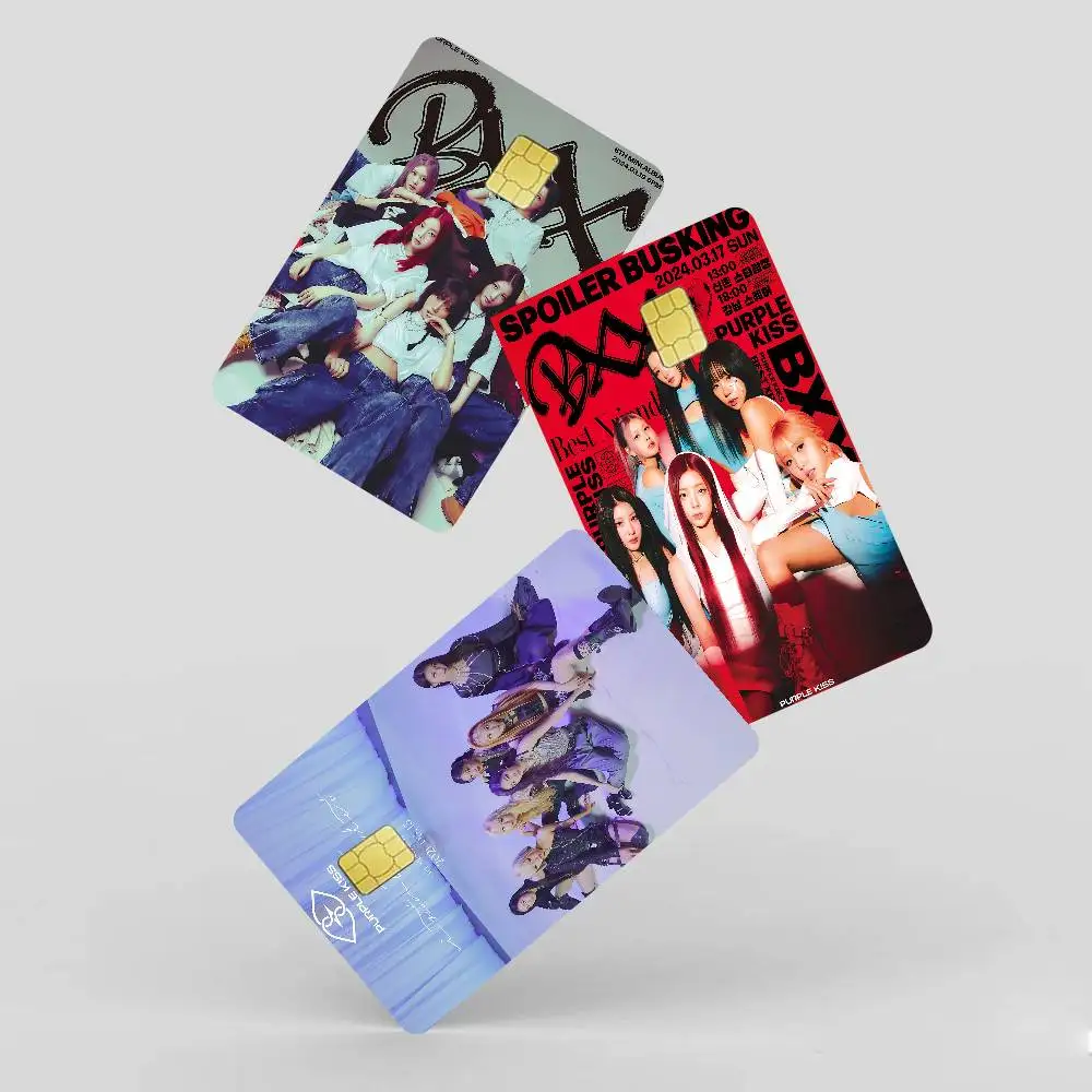 الكلاسيكية الشهيرة Kpop P-PURPLE K!SS 100% رائجة البيع أمين الائتمان الخصم البنك بطاقة حافلة بطاقة فيلم الجلد ملصق #4
